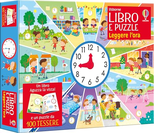 Che ore sono? Ediz. a colori. Con puzzle (Libro e puzzle) von Usborne
