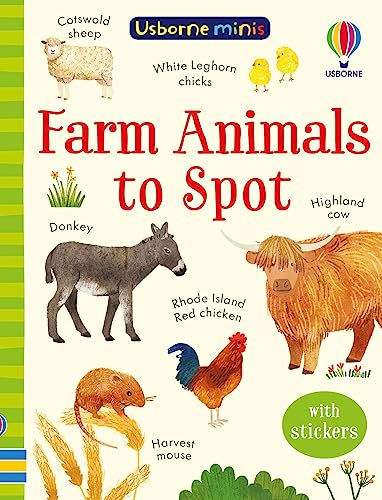Farm Animals to Spot (Usborne Minis)