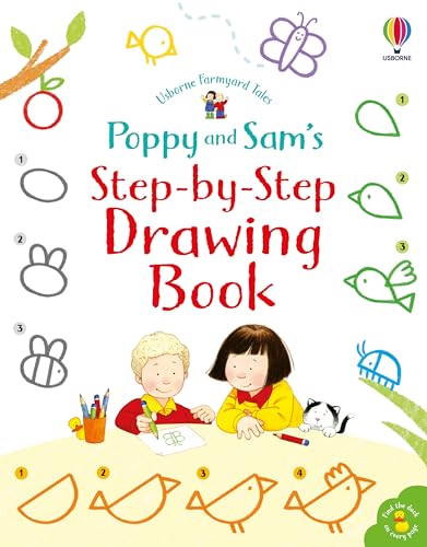 Poppy and Sam's Step-by-Step Drawing Book (Farmyard Tales Poppy and Sam): 1 von Usborne Publishing Ltd