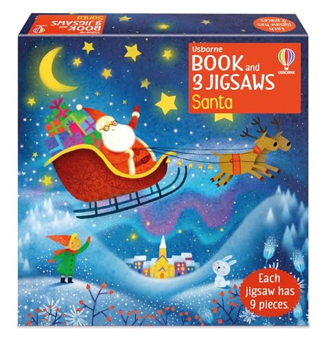 Usborne Book and 3 Jigsaws: Santa von Usborne Publishing Ltd