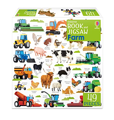 Usborne Book and Jigsaw Farm von Usborne GB