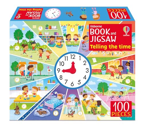 Usborne Book and Jigsaw Telling the Time