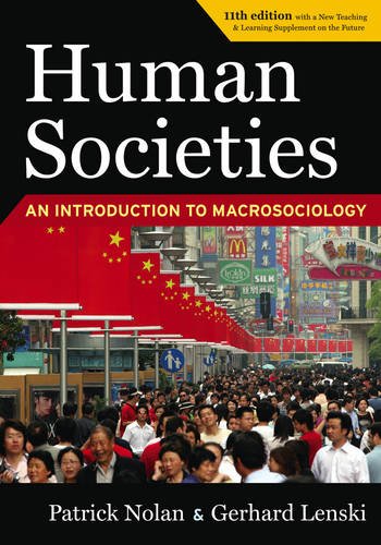 Human Societies: An Introduction to Macrosociology