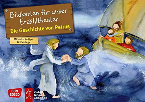 Die Geschichte von Petrus. Kamishibai Bildkartenset.: Entdecken - Erzählen - Begreifen: Kinderbibelgeschichten. (Bibelgeschichten für unser Erzähltheater) von Don Bosco