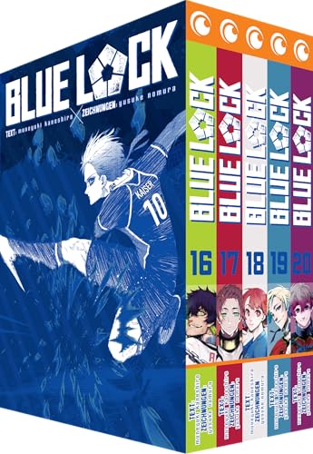 Blue Lock – Band 16-20 im Sammelschuber von Crunchyroll Manga