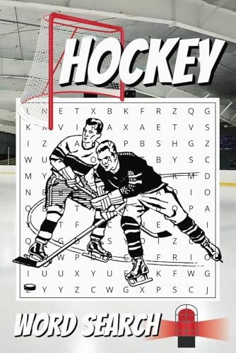 Hockey Word Search Puzzle Book: Word Searches Including Hockey Teams, Terms, Famous People & More | 6x9 inches, 50+ puzzles