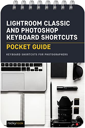 Lightroom Classic and Photoshop Keyboard Shortcuts Guide: Keyboard Shortcuts for Photographers (Pocket Guide Series for Photographers) von Rocky Nook