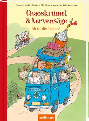 Chaoskrümel & Nervensäge – Ab in die Ferien! (Chaoskrümel & Nervensäge 2): Gute-Laune-Garantie: lustiges Vorlesebuch über ungleiche Schwestern | Ab 5 Jahren