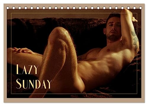 Lazy Sunday - Genieße hüllenlos die Ruhe (Tischkalender 2024 DIN A5 quer), CALVENDO Monatskalender von CALVENDO