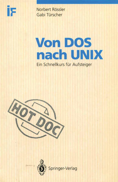 Von DOS nach UNIX von Springer Berlin Heidelberg