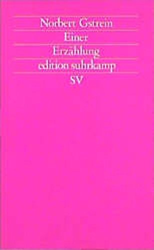 Einer: Erzählung (edition suhrkamp) von Suhrkamp
