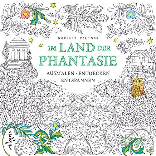 Im Land der Phantasie: Ausmalen - Entdecken - Entspannen