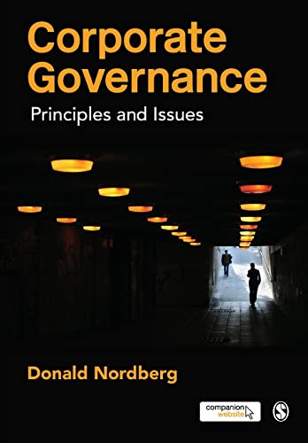 Corporate Governance: Principles And Issues von Sage Publications