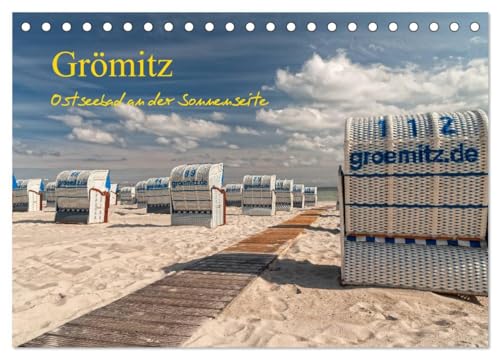 Grömitz - Ostseebad an der Sonnenseite (Tischkalender 2025 DIN A5 quer), CALVENDO Monatskalender: Das Ostseebad Grömitz ist ein schönes Urlaubsziel ... und hat zu jeder Jahreszeit seinen Reiz. von CALVENDO