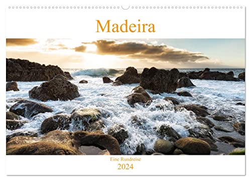 Madeira - eine Rundreise (Wandkalender 2024 DIN A2 quer), CALVENDO Monatskalender