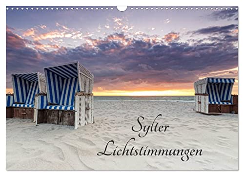 Sylter Lichtstimmungen (Wandkalender 2025 DIN A3 quer), CALVENDO Monatskalender von CALVENDO