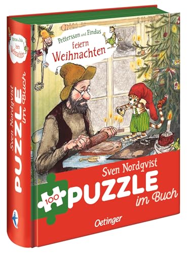 Pettersson und Findus feiern Weihnachten. Puzzle im Buch. 100 Teile Pettersson und Findus feiern Weihnachten. Puzzle im Buch. 100 Teile von Oetinger
