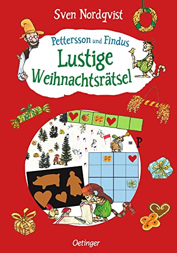 Pettersson und Findus. Lustige Weihnachtsrätsel: Rätselspaß für clevere Vor- und Grundschulkinder ab 5 Jahren von Oetinger