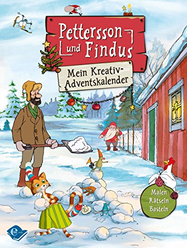 Pettersson und Findus: Mein Kreativ-Adventskalender: Malen - Rätseln - Basteln