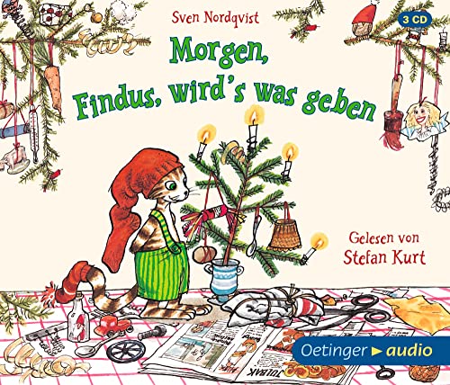 Pettersson und Findus. Morgen, Findus, wird's was geben: Neue, ungekürzte Lesung von Kino-Pettersson Stefan Kurt für Kinder ab 4 Jahren Pettersson und Findus. Morgen, Findus, wird's was geben: Neue, ungekürzte Lesung von Kino-Pettersson Stefan Kurt für Kinder ab 4 Jahren