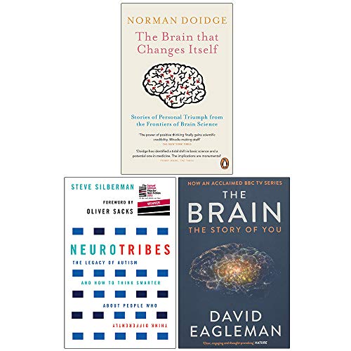 The Brain That Changes Itself, Neurotribes, The Brain The Story of You 3 Books Collection Set