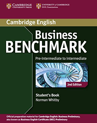 Business Benchmark B1 Pre-intermediate/Intermediate, 2nd edition: Student’s Book BEC von Klett Sprachen GmbH