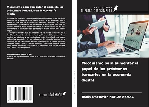 Mecanismo para aumentar el papel de los préstamos bancarios en la economía digital von VDM Verlag