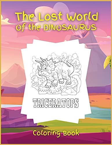 The Lost World of the DINOSAURUS: Coloring book, Activity Book for Children, 25 Dinosaurus Coloring Designs, Ages 2-4, 4-8. Easy, large picture for ... dinosaurus. Great Gift for Boys & Girls. von Golden Books 101