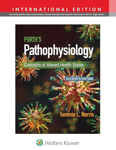 Porth's Pathophysiology: Concepts of Altered Health States von Lippincott Williams&Wilki