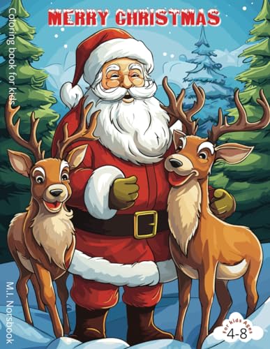Christmas coloring book for kids