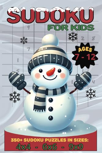 SUDOKU - CHRISTMAS FUN: Holiday Activities for Kids Ages 7-12 von Independently published