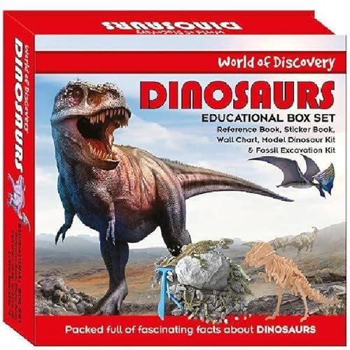 Dinosaurs: Educational Box Set (World of Discovery Square Box Set) von North Parade Publishing