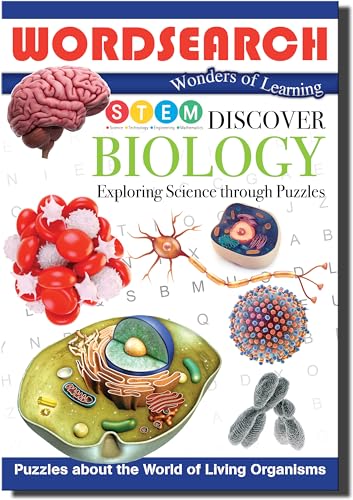 Discover Biology Word Searches - Exploring Science Through Puzzles - Children's STEM Learning Aids