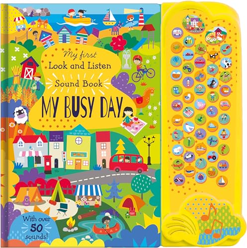 My First Look and Find Sound Book: My Busy Day von North Parade Publishing