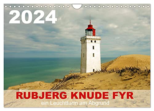 Rubjerg Knude Fyr (Wandkalender 2024 DIN A4 quer), CALVENDO Monatskalender von CALVENDO