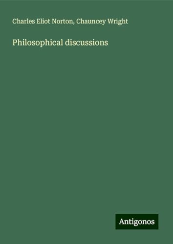 Philosophical discussions von Antigonos Verlag