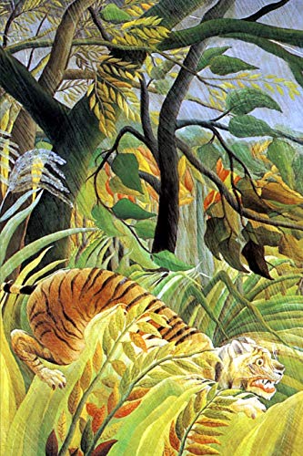 Tiger in a Tropical Storm by Henri Rousseau Journal von Independently published
