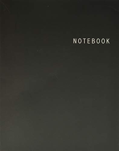 Notebook: Unlined Notebook - Large (8.5 x 11 inches) - 100 Pages - Black Cover von CreateSpace Independent Publishing Platform