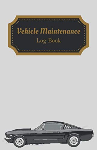 Vehicle Maintenance Log Book - Parts List and Mileage Log - Simple Vehicle Repair- size (5.5x8.5[inch])