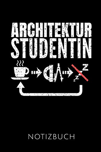 ARCHITEKTUR STUDENTIN NOTIZBUCH: Skizzenbuch | 120 Seiten, Punkteraster | perfekt zum Zeichnen | Geschenkidee für Architektinnen | Format 6x9 DIN A5 | Soft cover matt