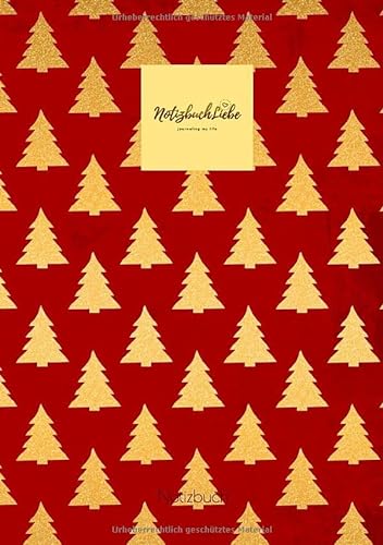Notizbuch: Tagebuch Weihnachten A5, Planer Weihnachtsfest, Christmas Wunschliste, Notizheft Geschenkeliste von Independently published