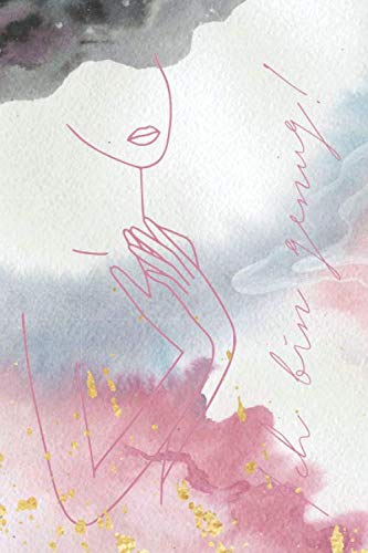 Ich bin genug!: blanko Notizbuch für mehr Selbstliebe - Notizheft für mehr Achtsamkeit - Selbstliebe - Geschenkbuch - Aquarell rosa – 120 Seiten - ca. DIN A5 - von Independently published