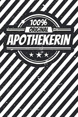 Notizbuch liniert: Apothekerin Geschenke lustiger Spruch Pharmazeutin Vintage Notizbuch liniert: Apothekerin Geschenke lustiger Spruch Pharmazeutin Vintage von Independently published
