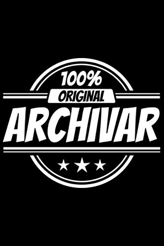 Notizbuch liniert: Archivar Geschenke lustiger Spruch