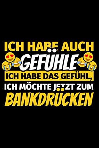 Notizbuch liniert: Bankdrücken Geschenke Muskeln Notizbuch liniert: Bankdrücken Geschenke Muskeln von Independently published