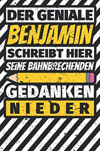 Notizbuch liniert: Benjamin Geschenke lustiger Spruch Vorname Notizbuch liniert: Benjamin Geschenke lustiger Spruch Vorname von Independently published