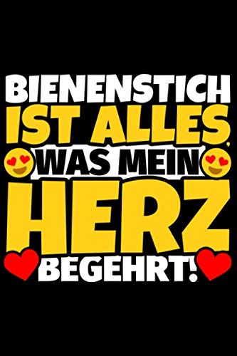 Notizbuch liniert: Bienenstich Geschenke für Bienenstich-Liebhaber lustig Notizbuch liniert: Bienenstich Geschenke für Bienenstich-Liebhaber lustig