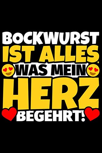 Notizbuch liniert: Bockwurst Geschenke für Bockwurst-Liebhaber lustig Notizbuch liniert: Bockwurst Geschenke für Bockwurst-Liebhaber lustig von Independently published