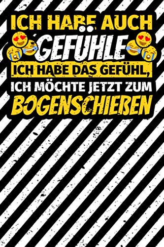 Notizbuch liniert: Bogenschießen Geschenke Pfeil und Bogen Notizbuch liniert: Bogenschießen Geschenke Pfeil und Bogen