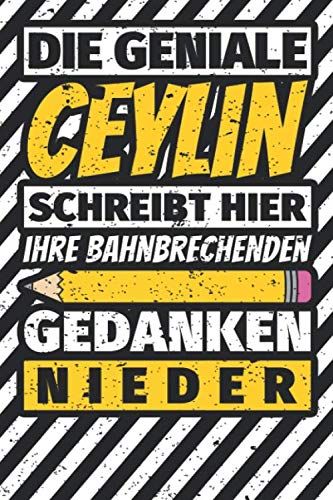 Notizbuch liniert: Ceylin Geschenke lustiger Spruch Vorname Notizbuch liniert: Ceylin Geschenke lustiger Spruch Vorname von Independently published